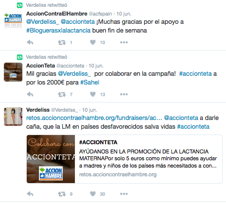 Verdeliss apoya Blogueras por la lactancia